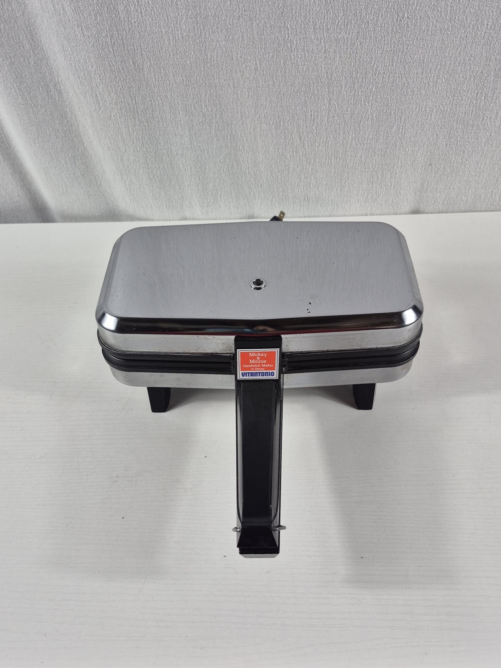Vintage 1991 Disney Mickey & Minnie Vitantonio Sandwich Maker Tested